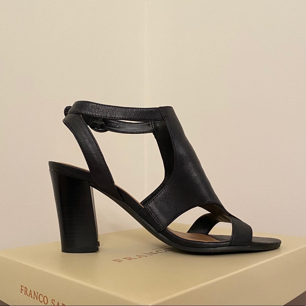 Franco Sarto black heels